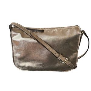 Kate Spade Gold Metallic Crossbody Bag